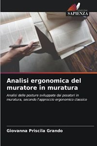 Analisi ergonomica del muratore in muratura