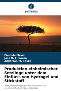 Produktion einheimischer Setzlinge unter dem Einfluss von Hydrogel und Stickstoff