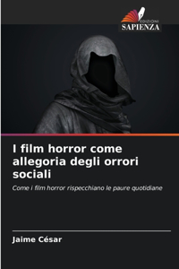 I film horror come allegoria degli orrori sociali