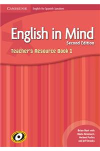 English in Mind for Spanish Speakers Level 1 Teacher's Resource Book with Audio CDs (3)