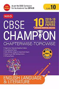 10 Years CBSE Champion Chapterwise - Topicwise English Language & Literature - Class 10