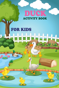 Duck Activity Book For Kids