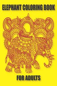 Elephant coloring books for adults