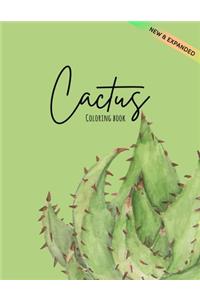 Cactus Coloring Book