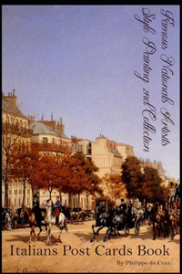 Italians Post Cards Book - Famous Nationals Artisits Style Painting 2nd Collection