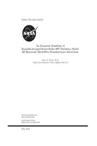 On Parametric Sensitivity of Reynolds-Averaged Navier-Stokes SST Turbulence Model
