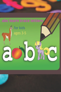 abc learn trace letters for kids ages 3-5