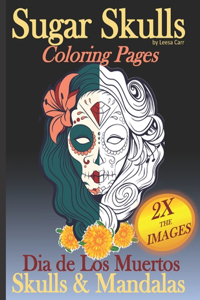 Sugar Skulls Coloring Pages