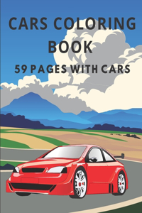 Cars Coloring Book Ages 3-6