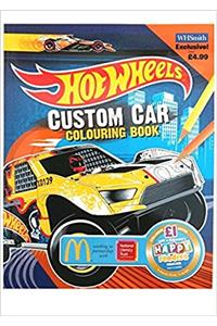 Hot Wheels - Custom Car Colouring Book EXTRA