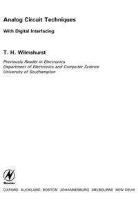 Analog Circuit Techniques