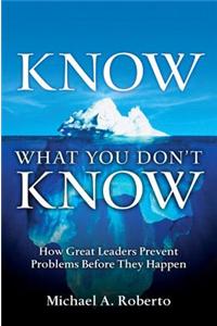 Know What You Don't Know