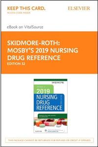 Mosby's 2019 Nursing Drug Reference Elsevier eBook on Vitalsource (Retail Access Card)