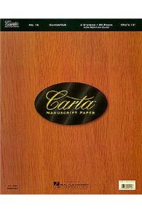Carta Manuscript Paper No. 16 - Guitar