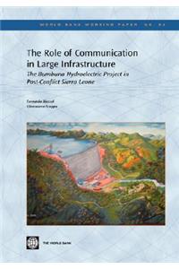 Role of Communication in Large Infrastructure
