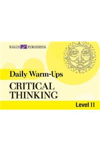 Daily Warm-Ups for Critical Thinking: Grades 5-8