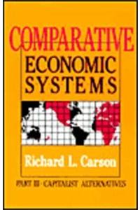 Comparative Economic Systems: V. 3