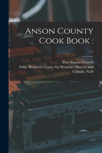 Anson County Cook Book