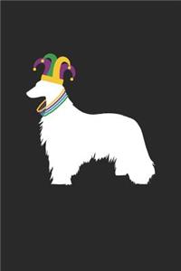 Afghan Hound Notebook - Mardi Gras Gift for Afghan Hound Lovers - Afghan Hound Journal