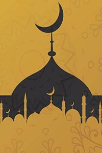 Mosque Blank Lined Notebook