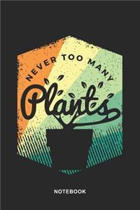 Garden and Plants Art Graphic Notebook