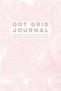 Dot Grid Journal 6x9 Dotted Notepad Paper Sketchbook Featuring 5 mm Dot Grid Notebook Paper