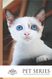 One Hundred and Fifty page lined Cat Journal
