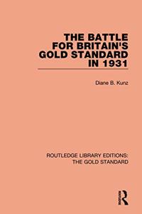 Battle for Britain's Gold Standard in 1931