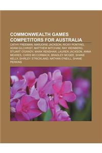 Commonwealth Games Competitors for Australia