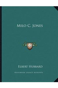 Milo C. Jones