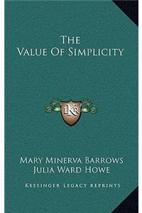 The Value of Simplicity