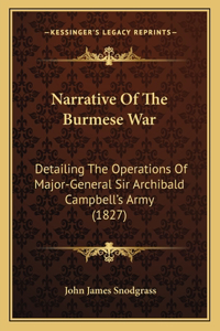 Narrative of the Burmese War