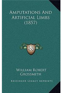 Amputations And Artificial Limbs (1857)