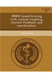 Mimo Beamforming with Mutual Coupling