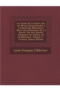 Les Fastes de La Gloire