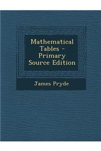 Mathematical Tables