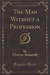 The Man Without a Profession, Vol. 1 of 3 (Classic Reprint)