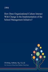 How Does Organizational Culture Interact with Change in the Implementation of the School Management Initiative?