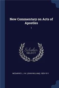 New Commentary on Acts of Apostles