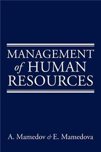 Management of Human Resources