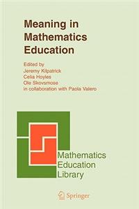 Meaning in Mathematics Education