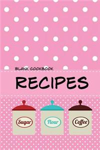 Blank Cookbook Recipes