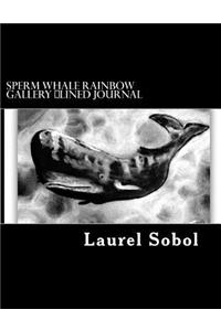 Sperm Whale Rainbow Gallery Lined Journal