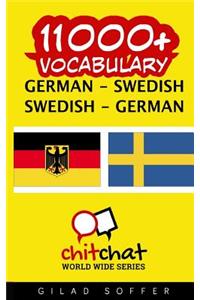 11000+ German - Swedish Swedish - German Vocabulary