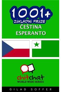 1001+ Basic Phrases Czech - Esperanto