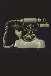 The Vintage Rotary Telephone Journal: 150 Page Lined Notebook/Diary