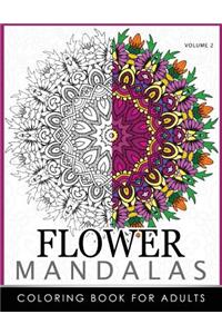 Floral Mandala Coloring Books Volume 2