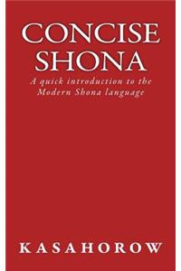 Concise Shona