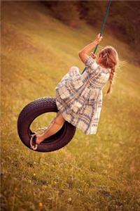 Little Girl Playing on a Tire Swing Journal