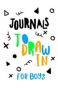 Journals To Draw In For Boys